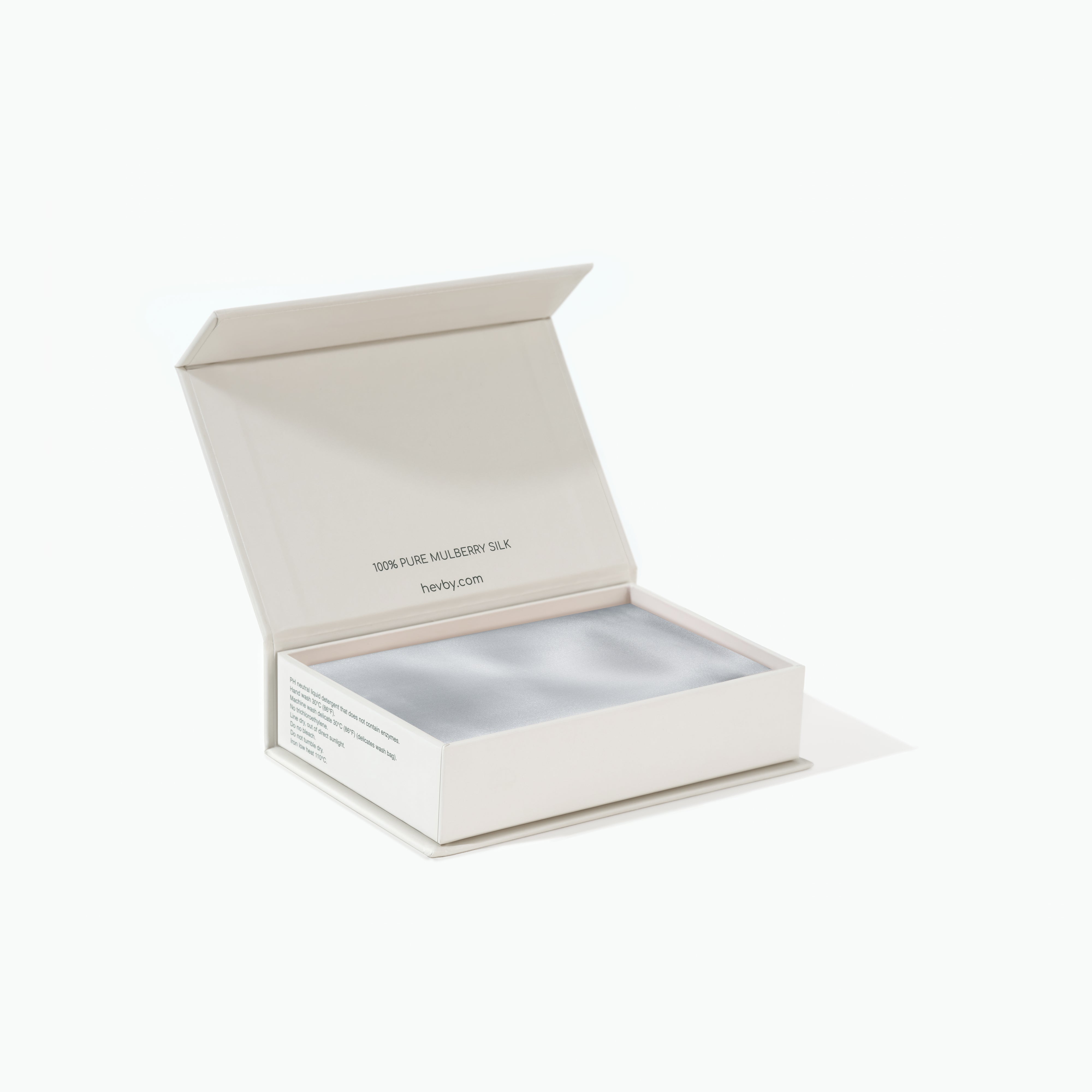 Silk Pillowcase - Silver - King