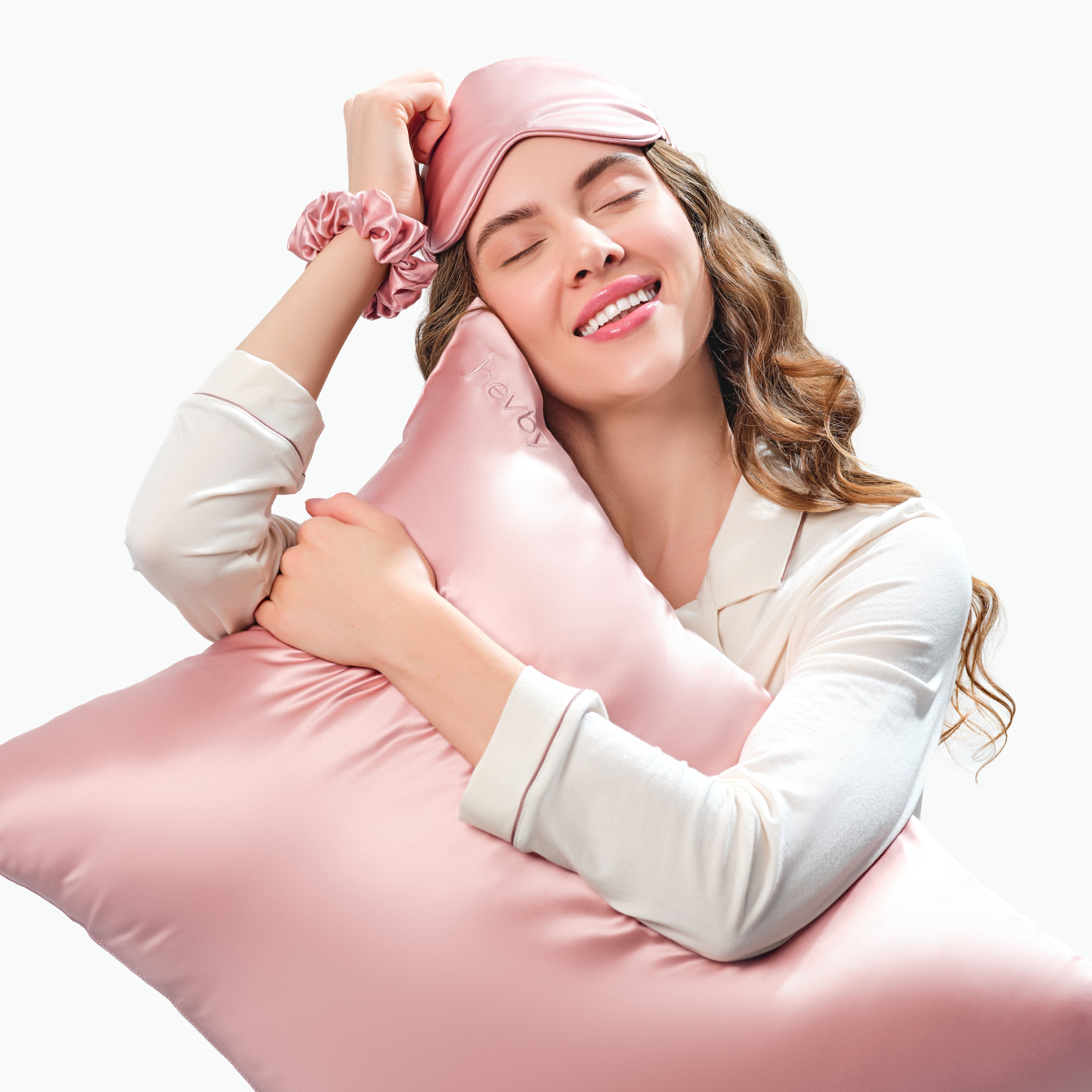 Silk Pillowcase - Dark Pink - Queen